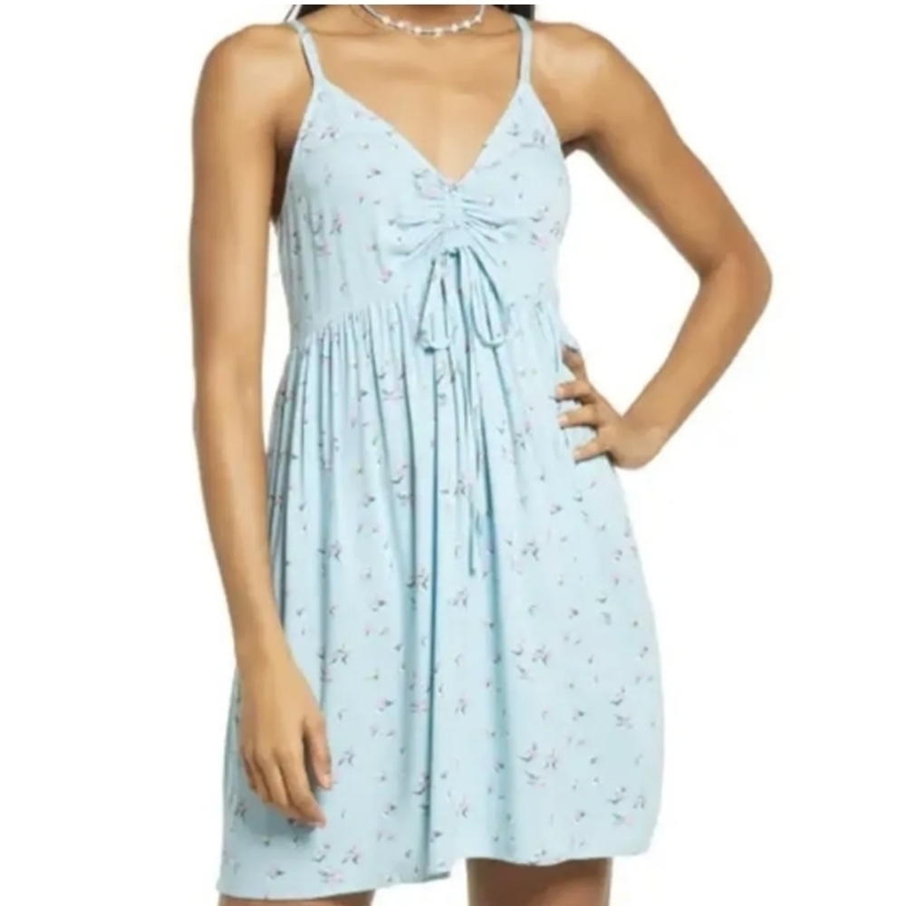 BP NEW woven tank floral sundress M